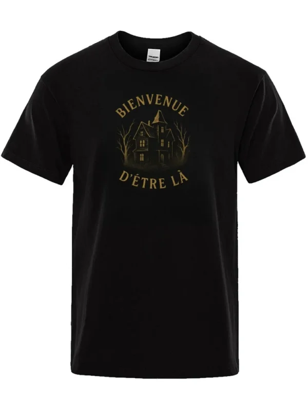 T-SHIRT "Bienvenue d'être là"